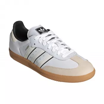 Adidas Men’s White Slip-On Sneakers: Sporty Daily Wear